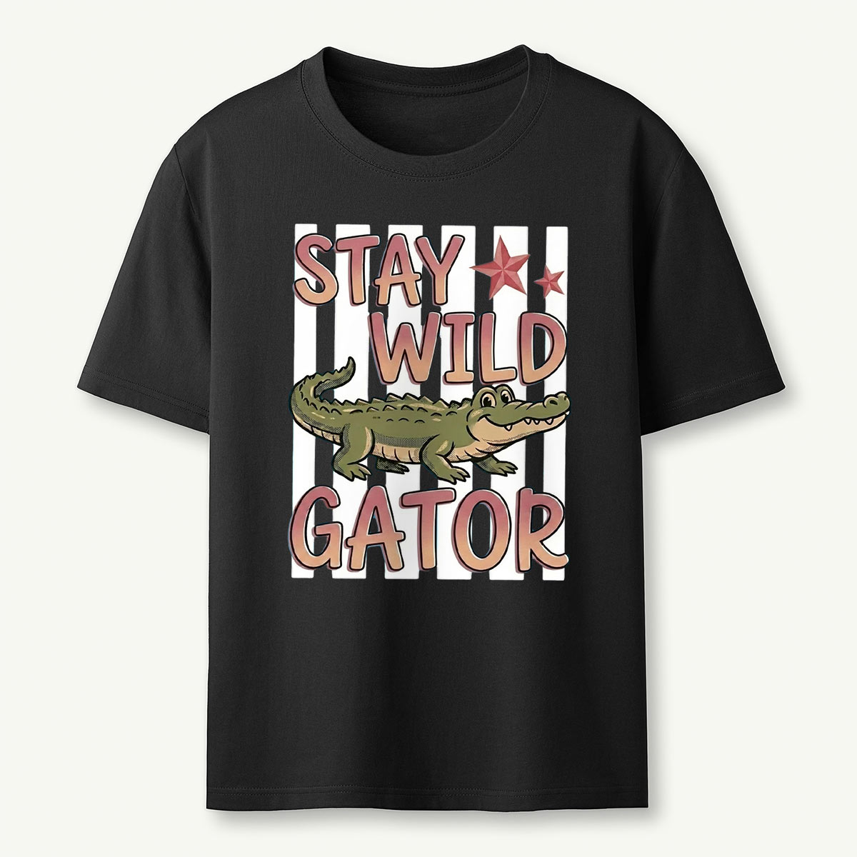 Stay Wild Gator Alligators T‑Shirt