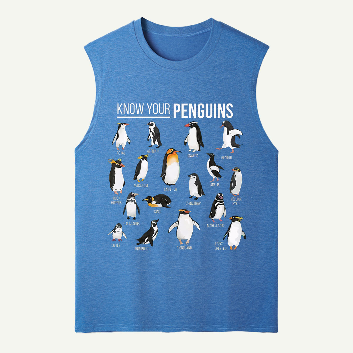 Know Your Penguins Tank Top