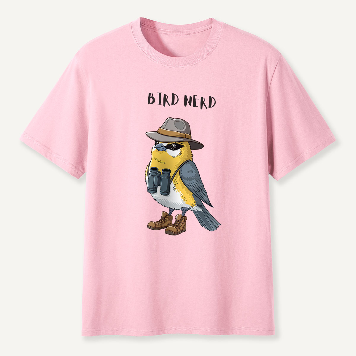 Bird Nerd Ranger Sparrow Cartoon T-Shirt