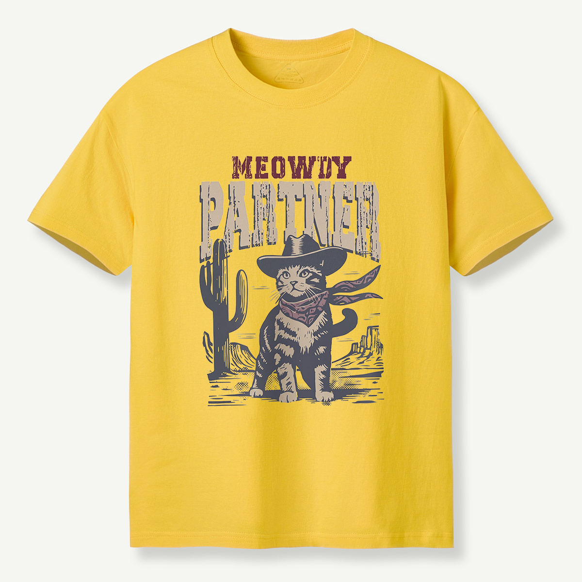 Meowdy Partner Cowboy Cat T-Shirt