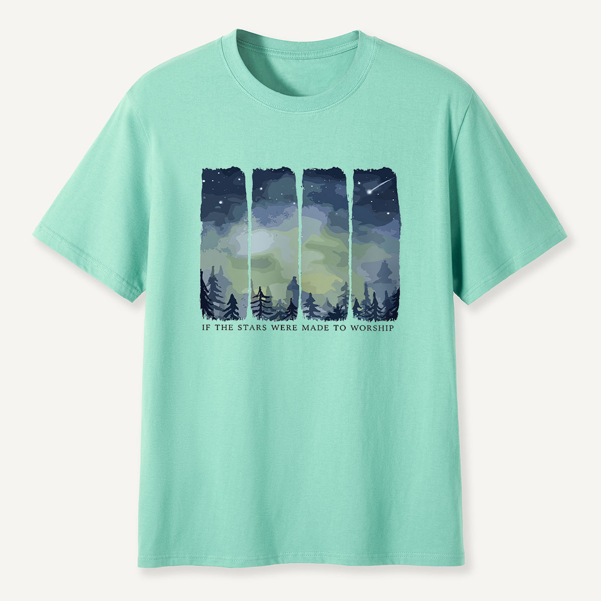 If The Stars Were Made To Worship Night Sky T-Shirt