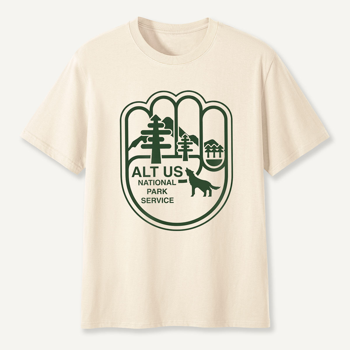 Alt US National Park Service Hand Emblem T-Shirt