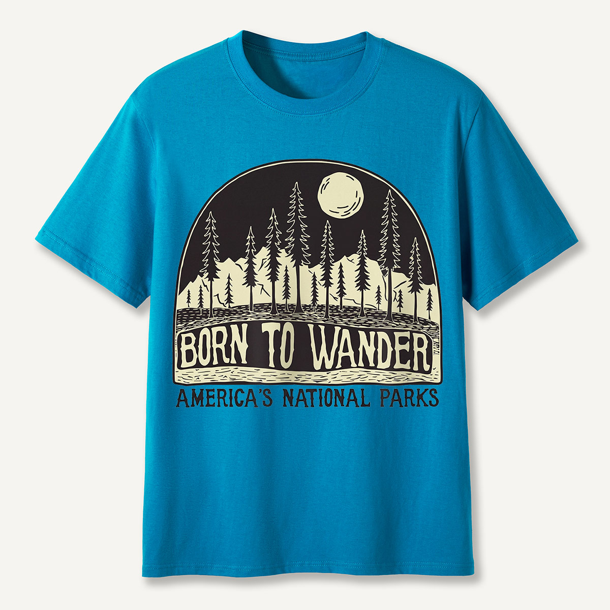 Born to Wander America’s National Parks T-Shirt