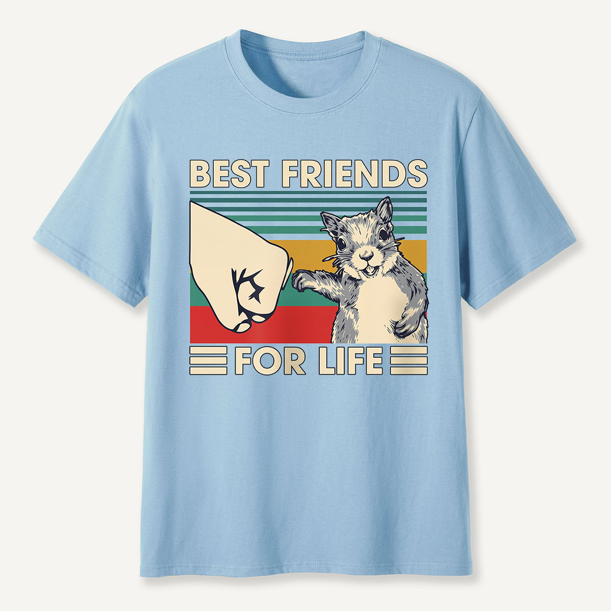 Best Friends for Life Cat Fist Bump T-Shirt