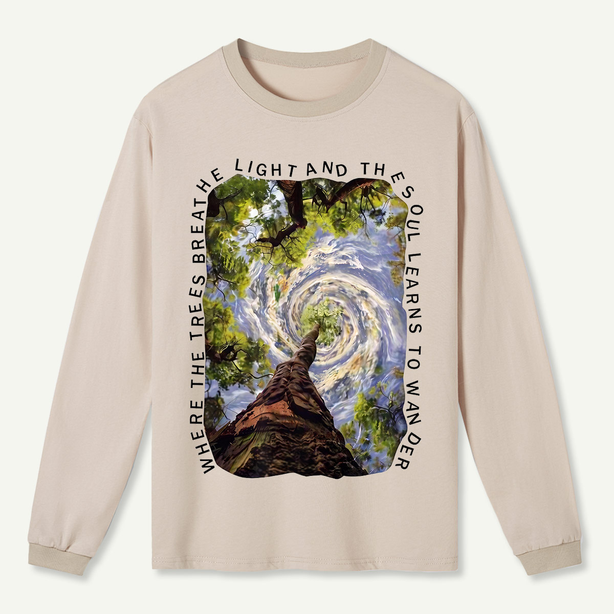 surreal forest Long Sleeve T-Shirt