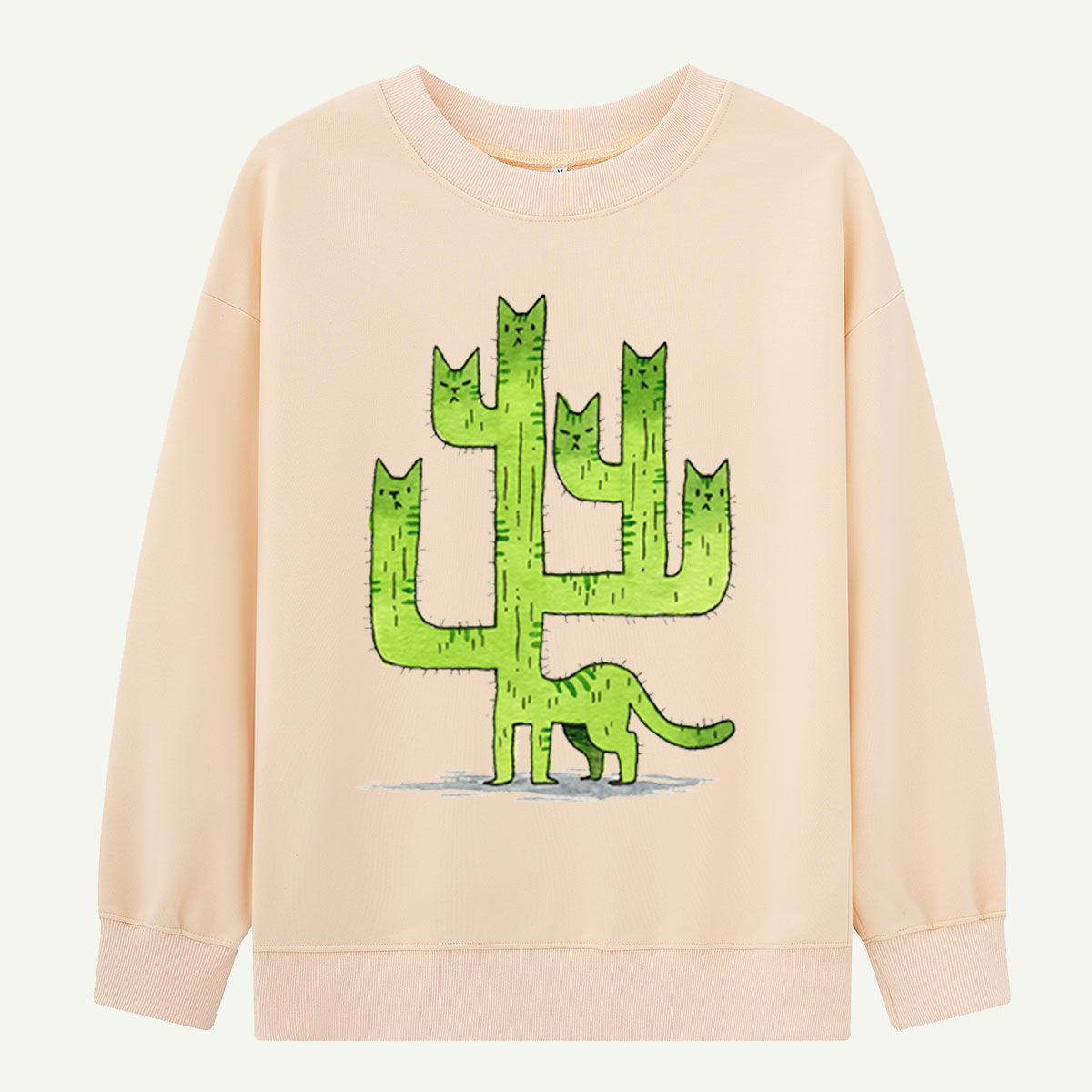Cactus Cat Sweatshirts