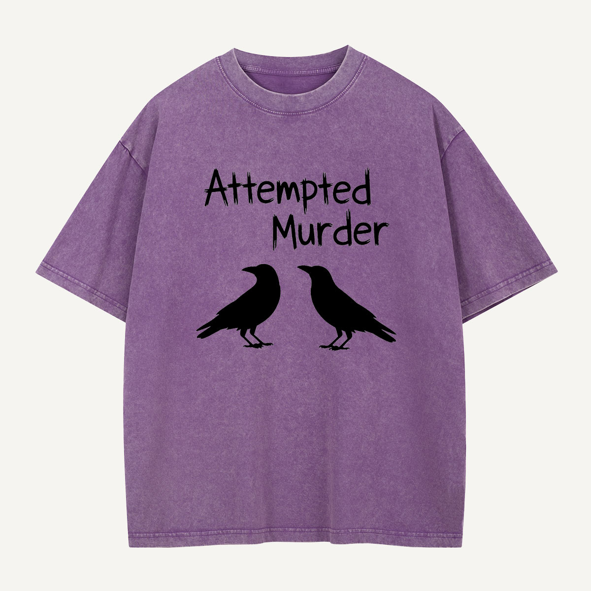 Attempted Murder Washed T-Shirt