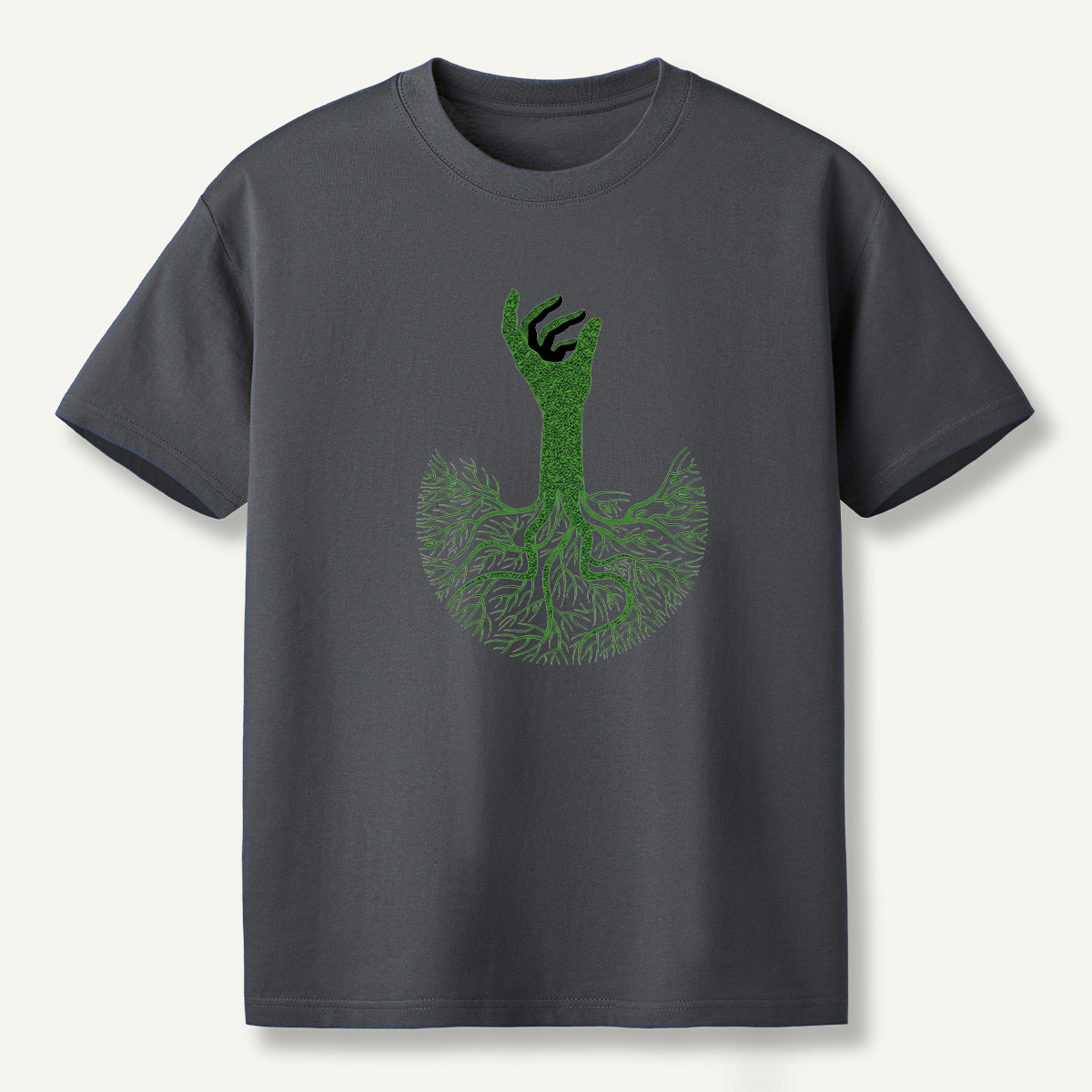 Growing Hand Tree Roots T-Shirt
