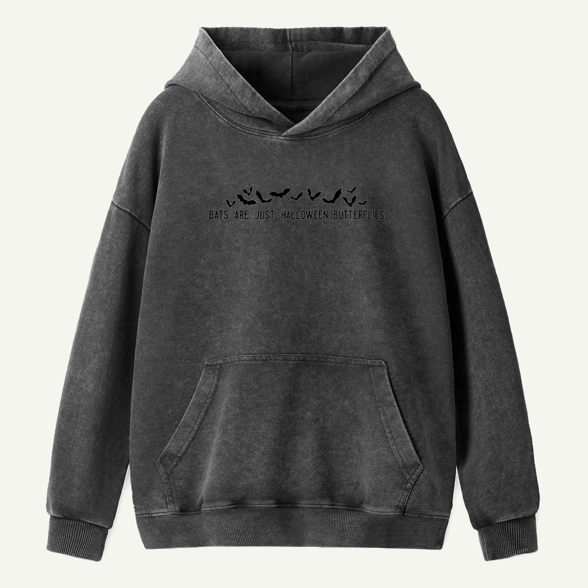 Halloween Butterflies Club Washed Hoodie