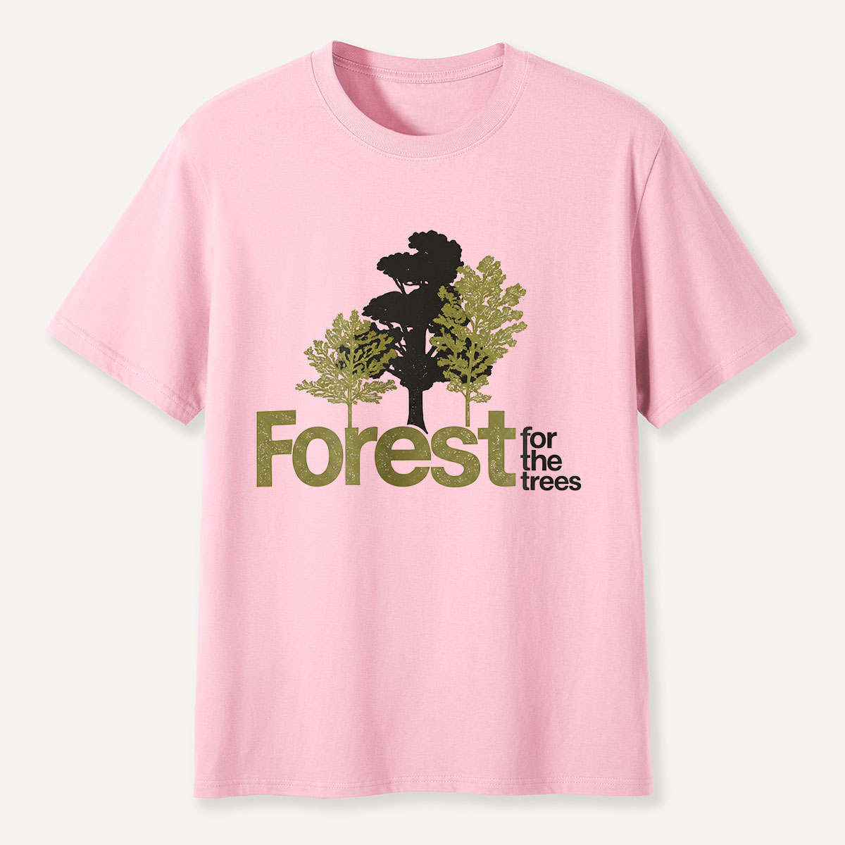 Forest for the Trees Silhouette Quote T-Shirt