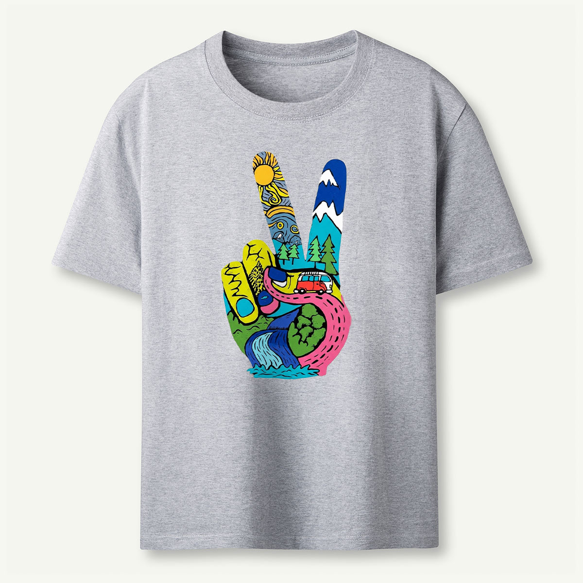 Funky Peace Nature T-Shirt