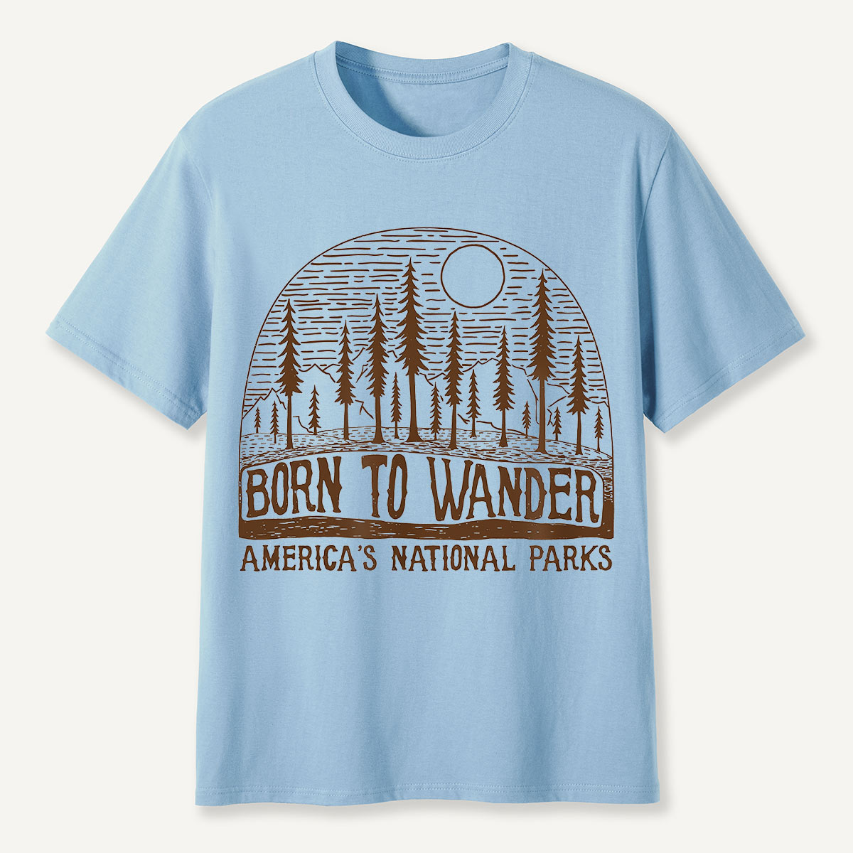 Born to Wander America’s National Parks T-Shirt