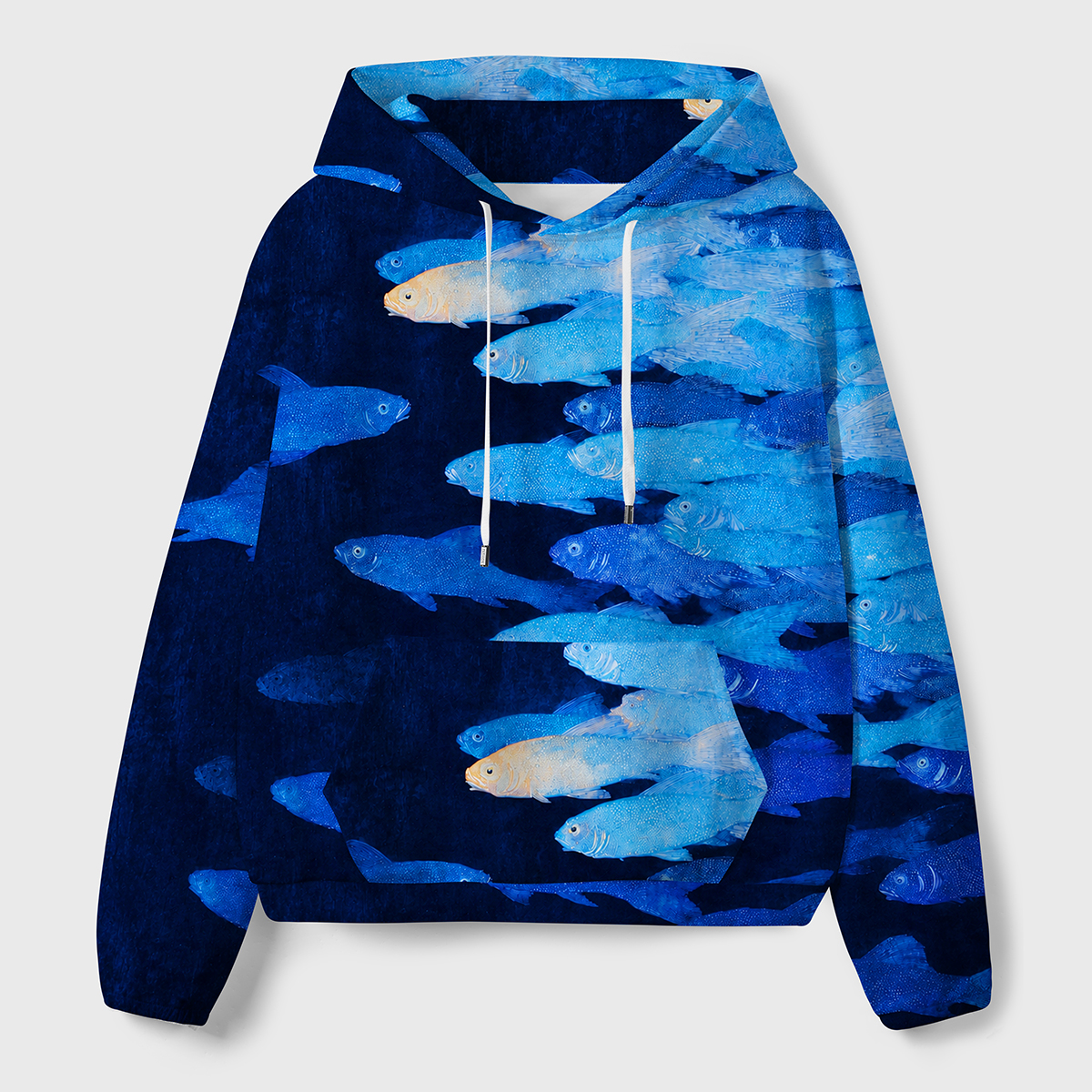 Ocean Blue Migration Premium Eco Hoodie