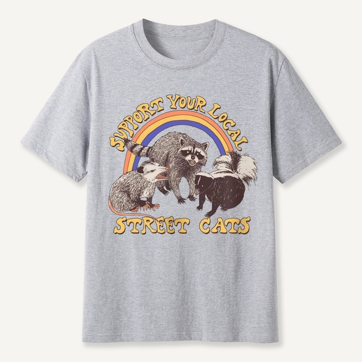 Support Your Local Street Cats Trash Bandits T-Shirt