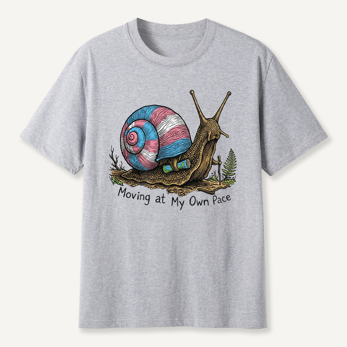 Snail Moving at My Own Pace T-Shirt