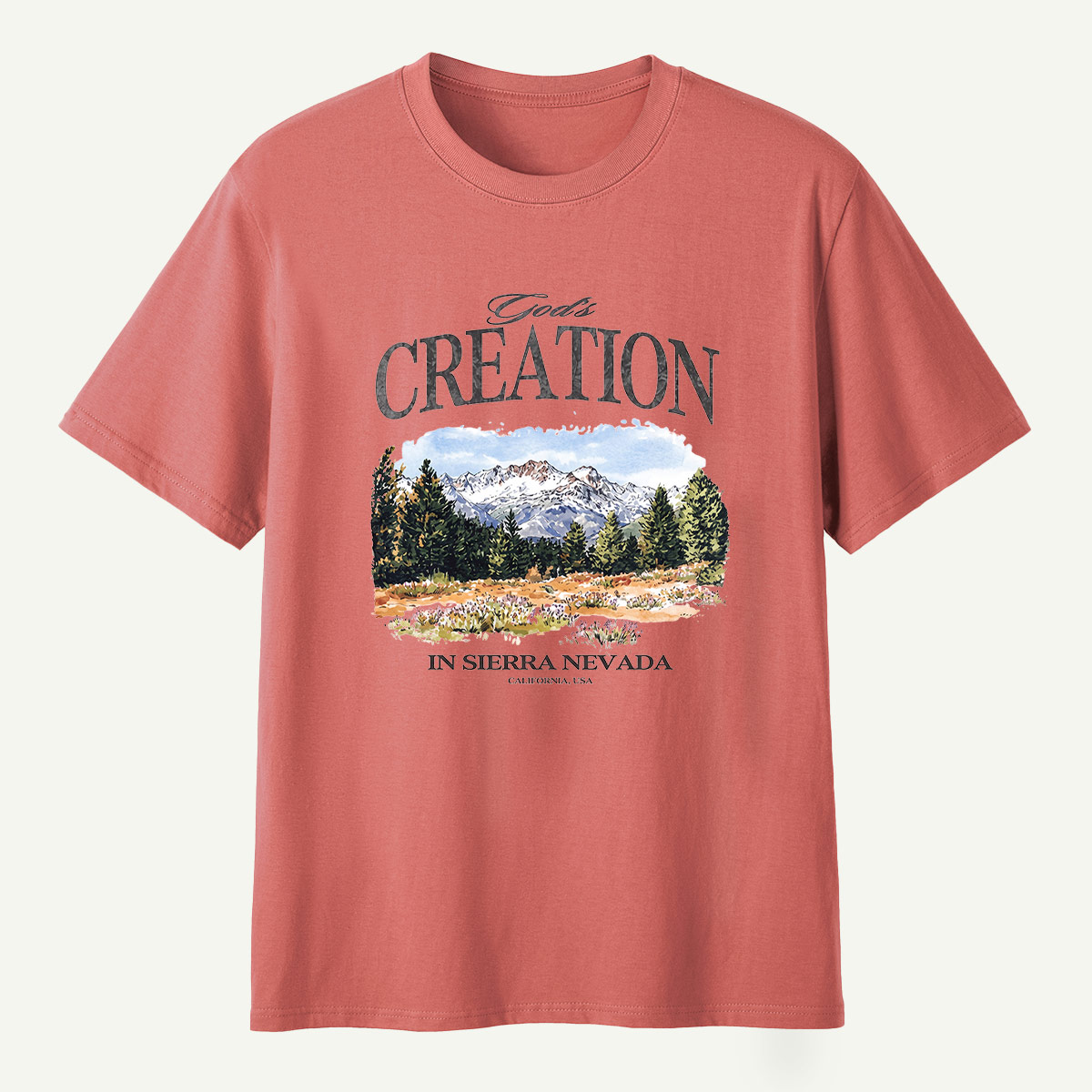 Recreation In Natural Wildlands Mountain Meadow T-Shirt