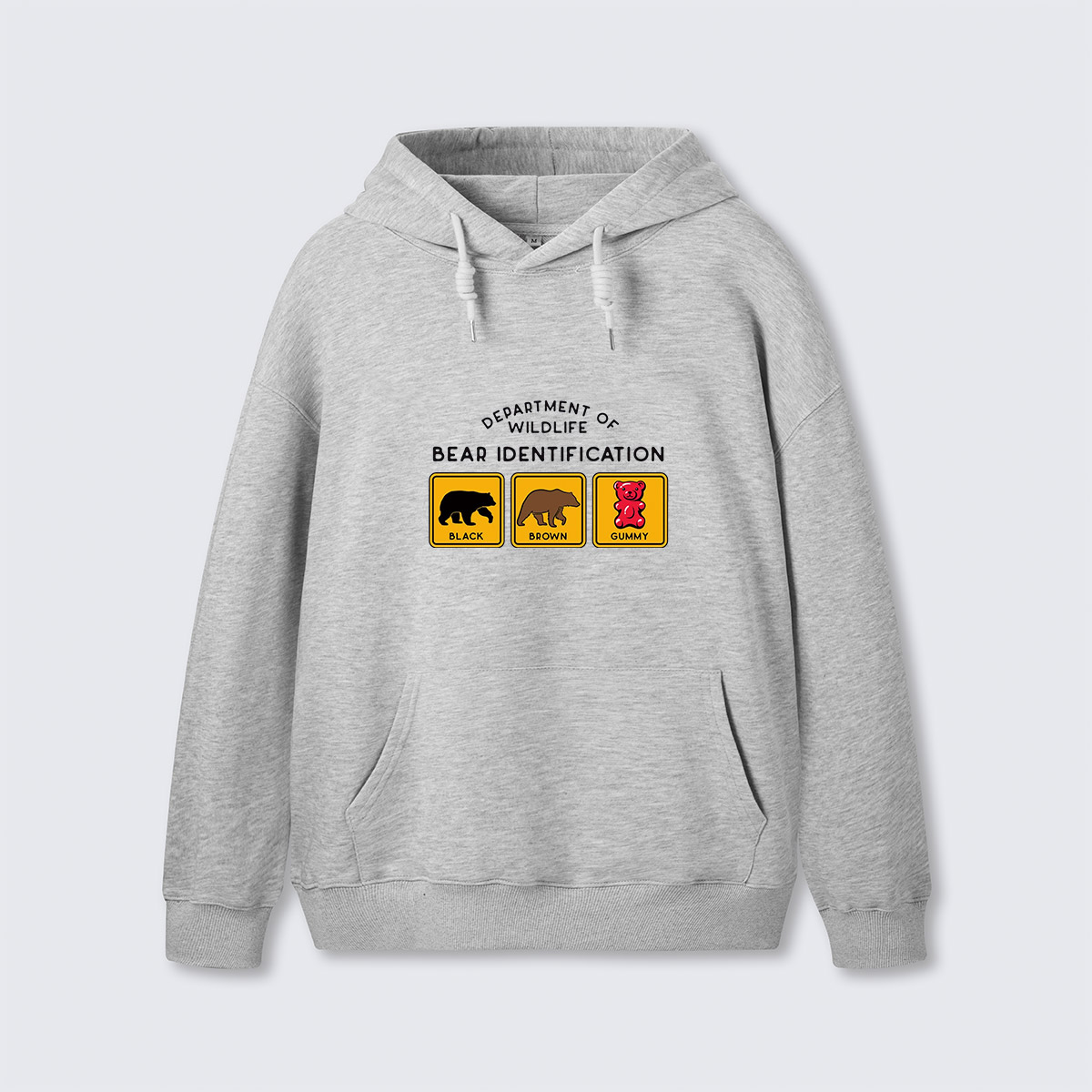 Bear Tee Cotton Classic Hoodie