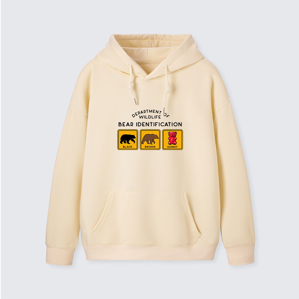 Bear Tee Cotton Classic Hoodie