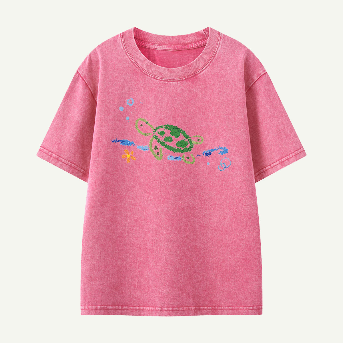 MDWTMMNA26081408 Kids Washed T-Shirt