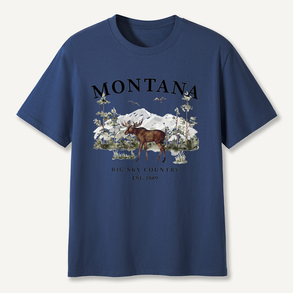 Montana Big Sky Country Moose T-Shirt