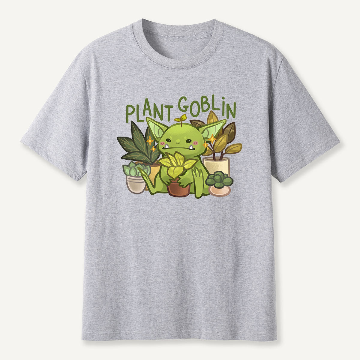 MDCTBYWY26072404 Plant Goblin T-Shirt