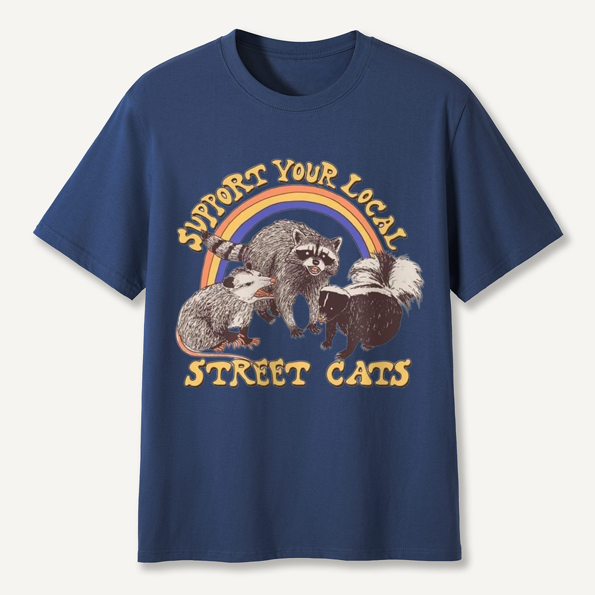 Support Your Local Street Cats Trash Bandits T-Shirt