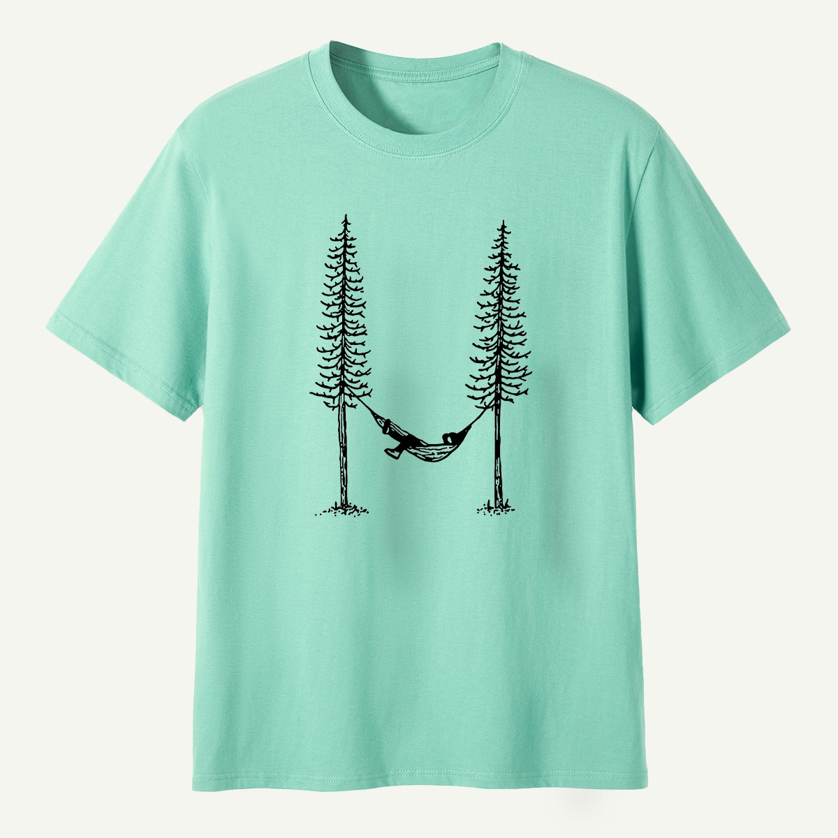 Hammock Between The Pine Trees T-Shirt