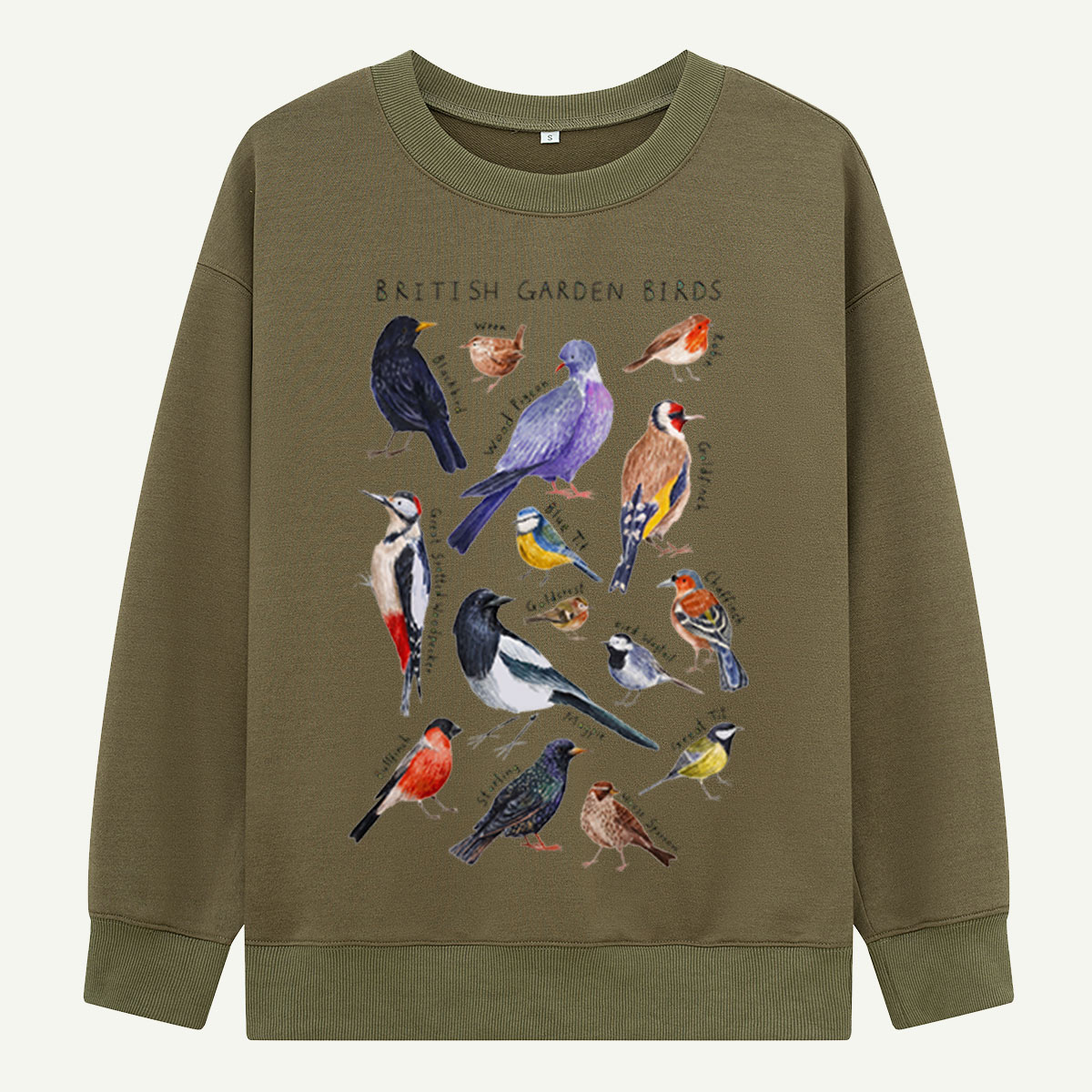 Botanical Garden Birds Wildlife Birdwatching Sweatshirts