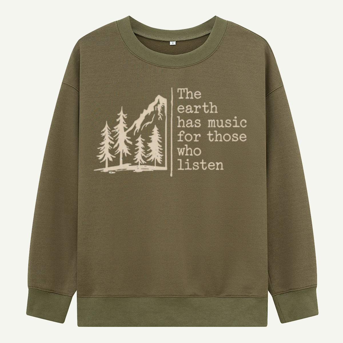 The Earth Has Music Sweatshirts