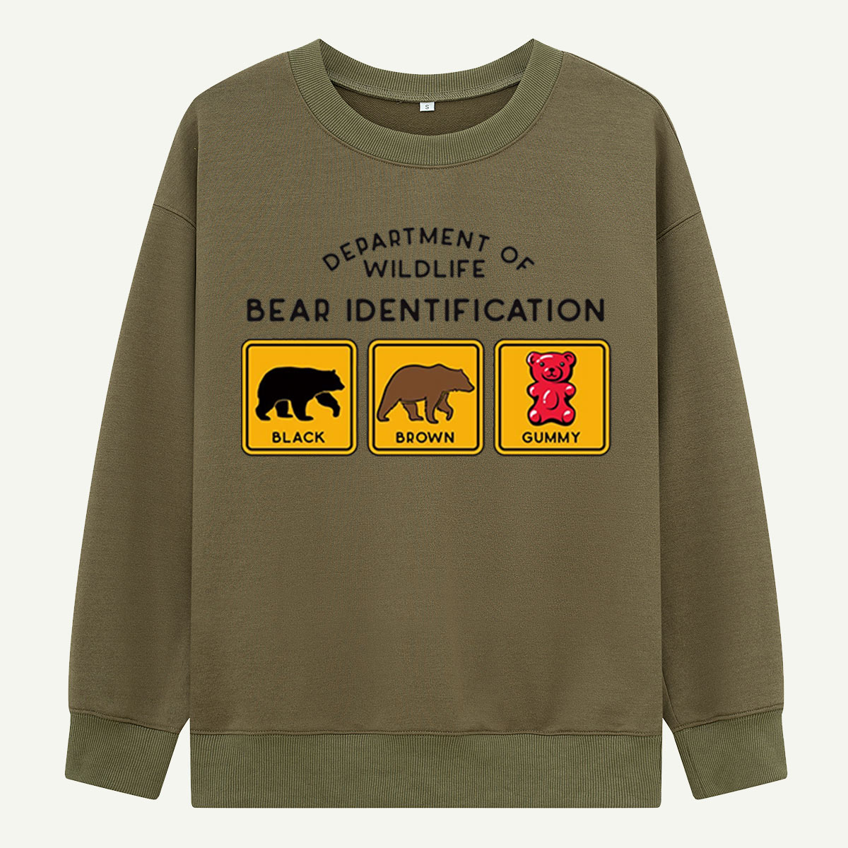Bear Tee Cotton Classic Sweatshirts