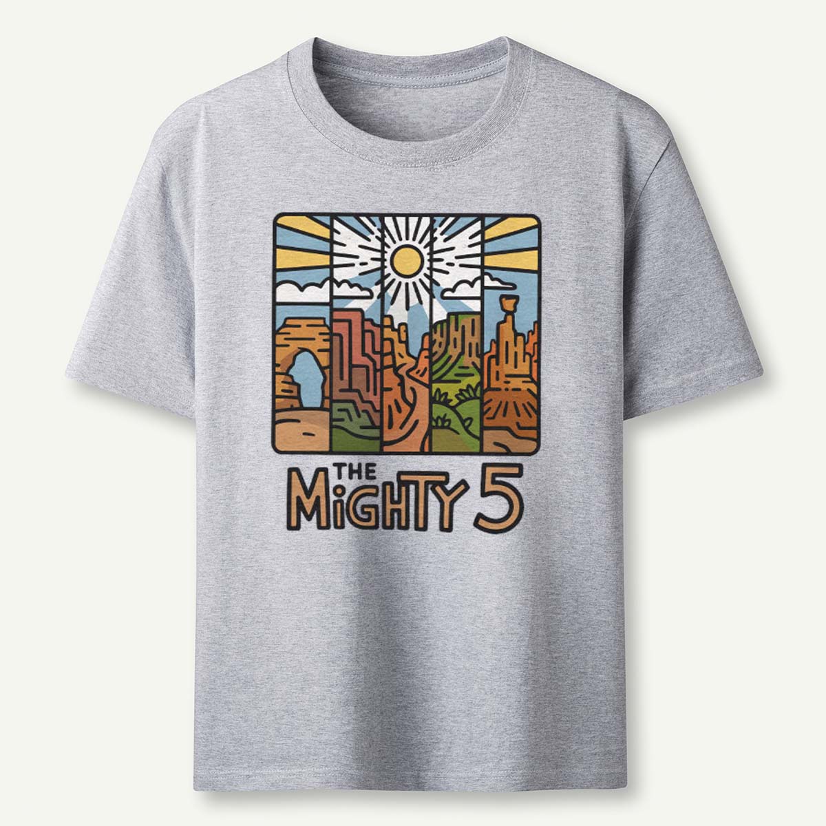The Mighty 5 Utah T-Shirt
