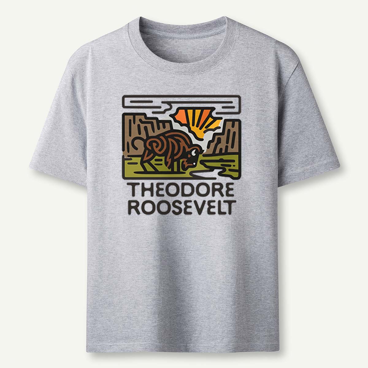Theodore Roosevelt National Park Tee Cotton Classic T-Shirt