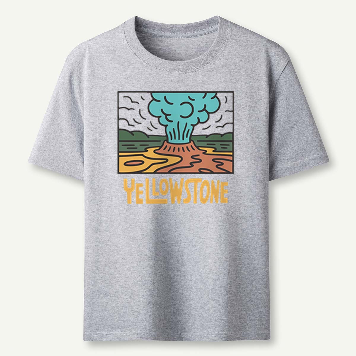 Yellowstone National Park Tee Cotton Classic T-Shirt