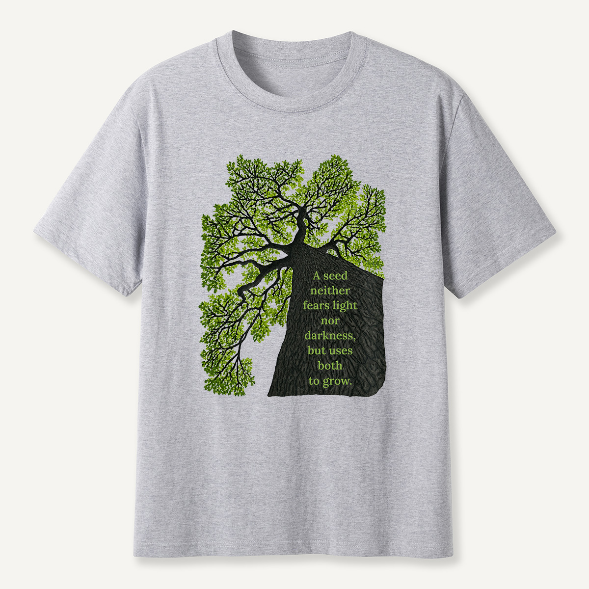 Live Oak Grow With Light & Dark T-Shirt