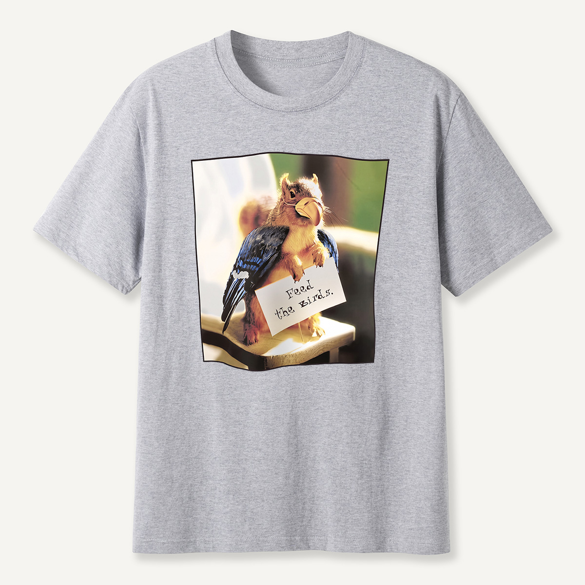 MDCTBYWY26071703Retro Feed The Birds T-Shirt