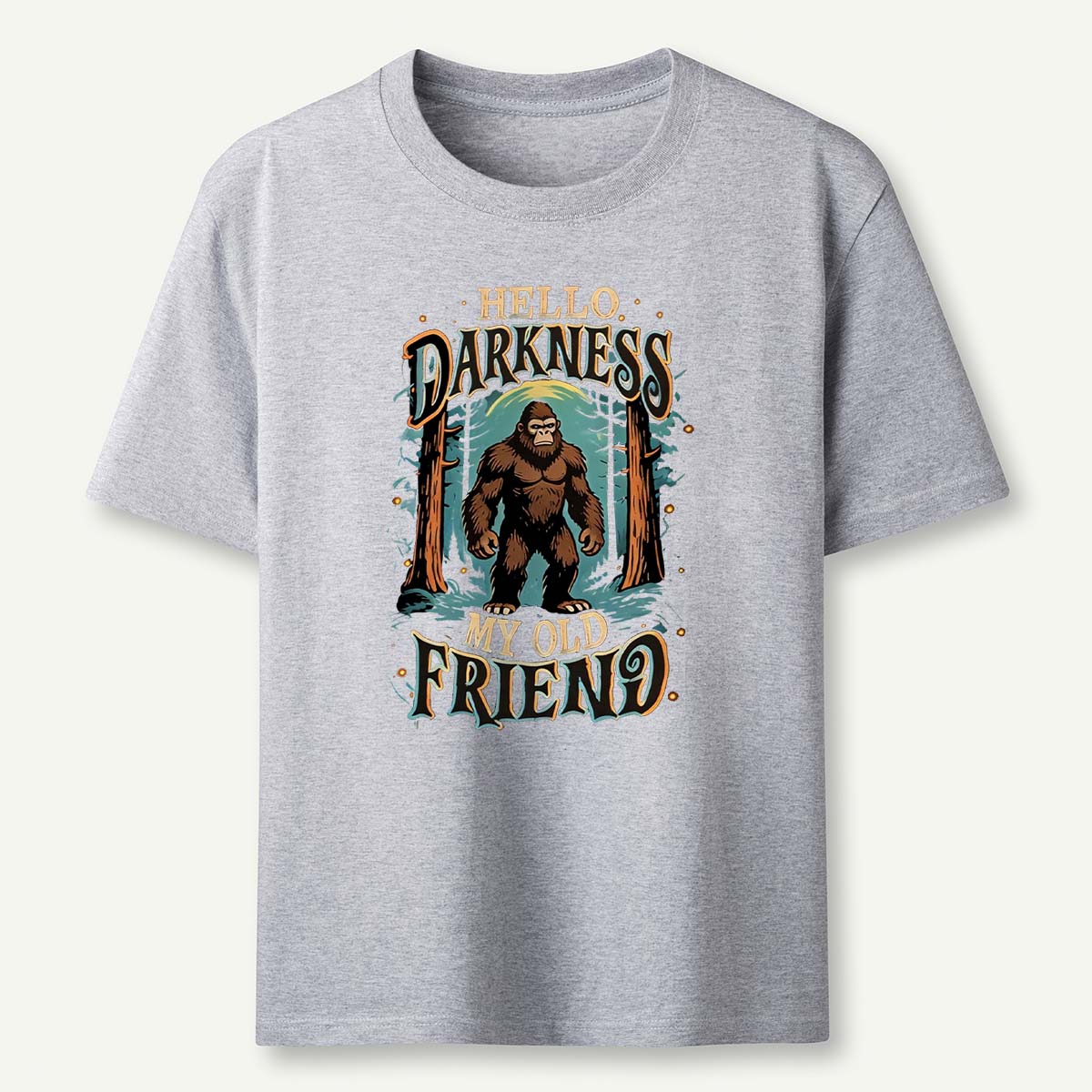 Hello Darkness My Old Friend Bigfoot All T-Shirt