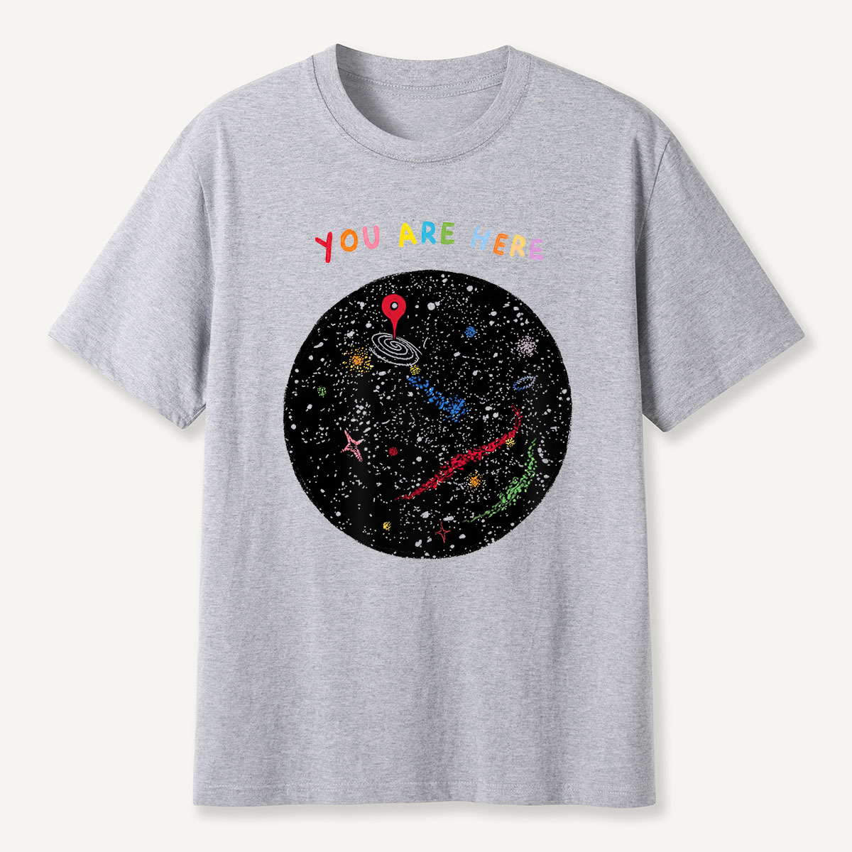 MDCTBYWY26072410 You Are Here T-Shirt