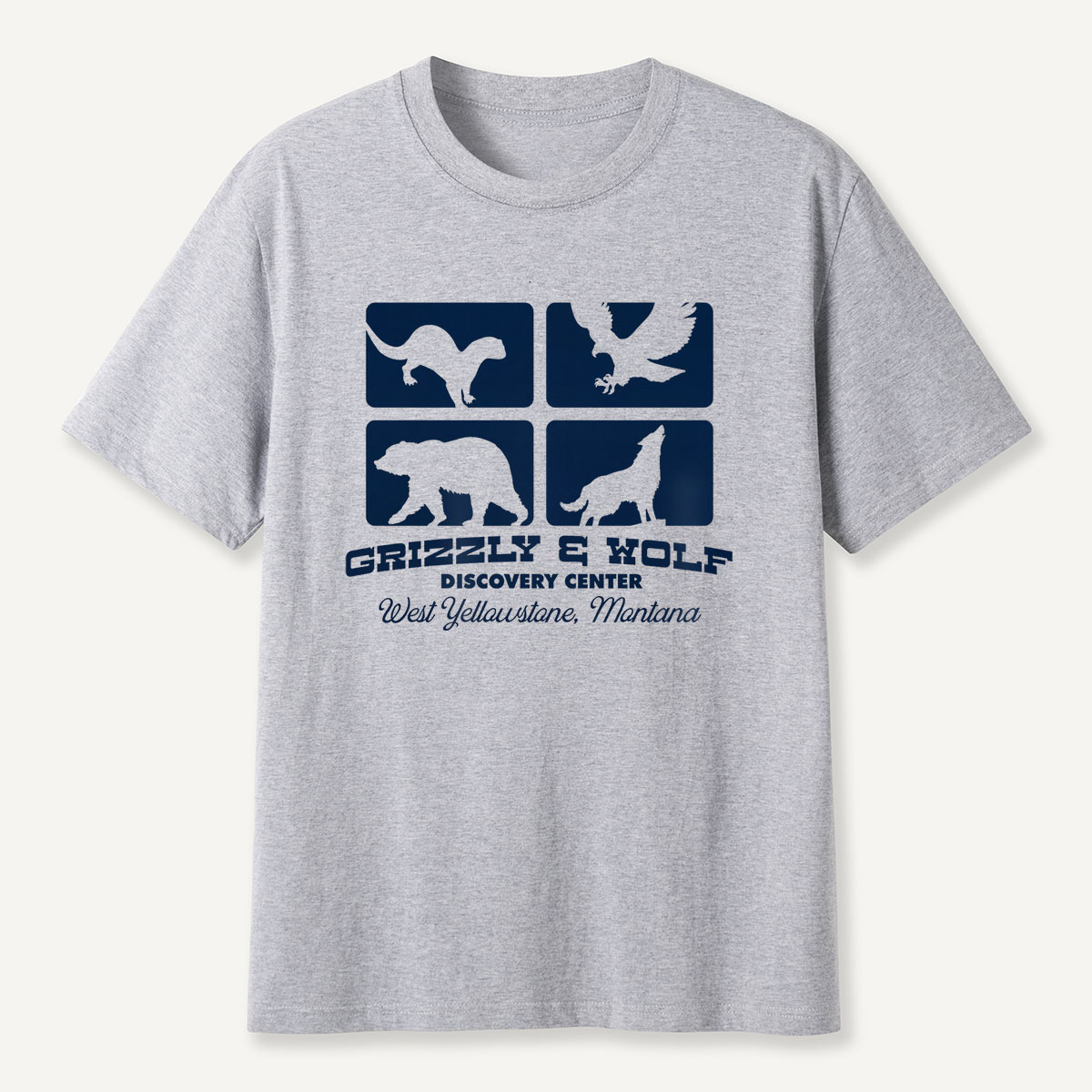 MDCTBYWY26072413 Grizzly & Wolf Discovery Center T-Shirt