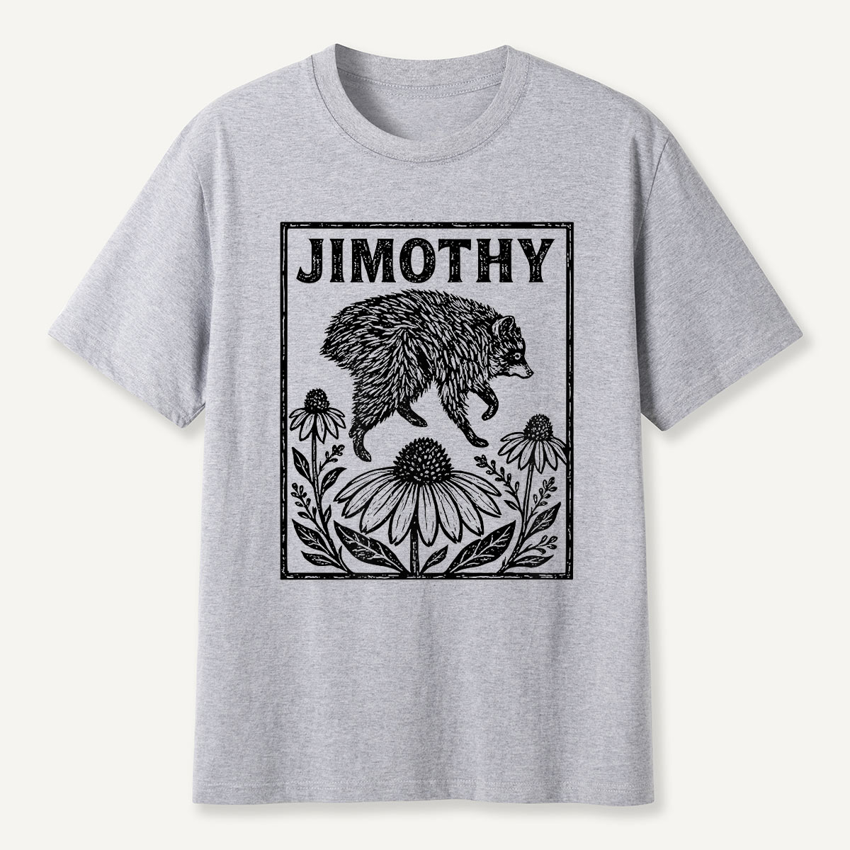 Jimothy Floral Framed Creature T-Shirt