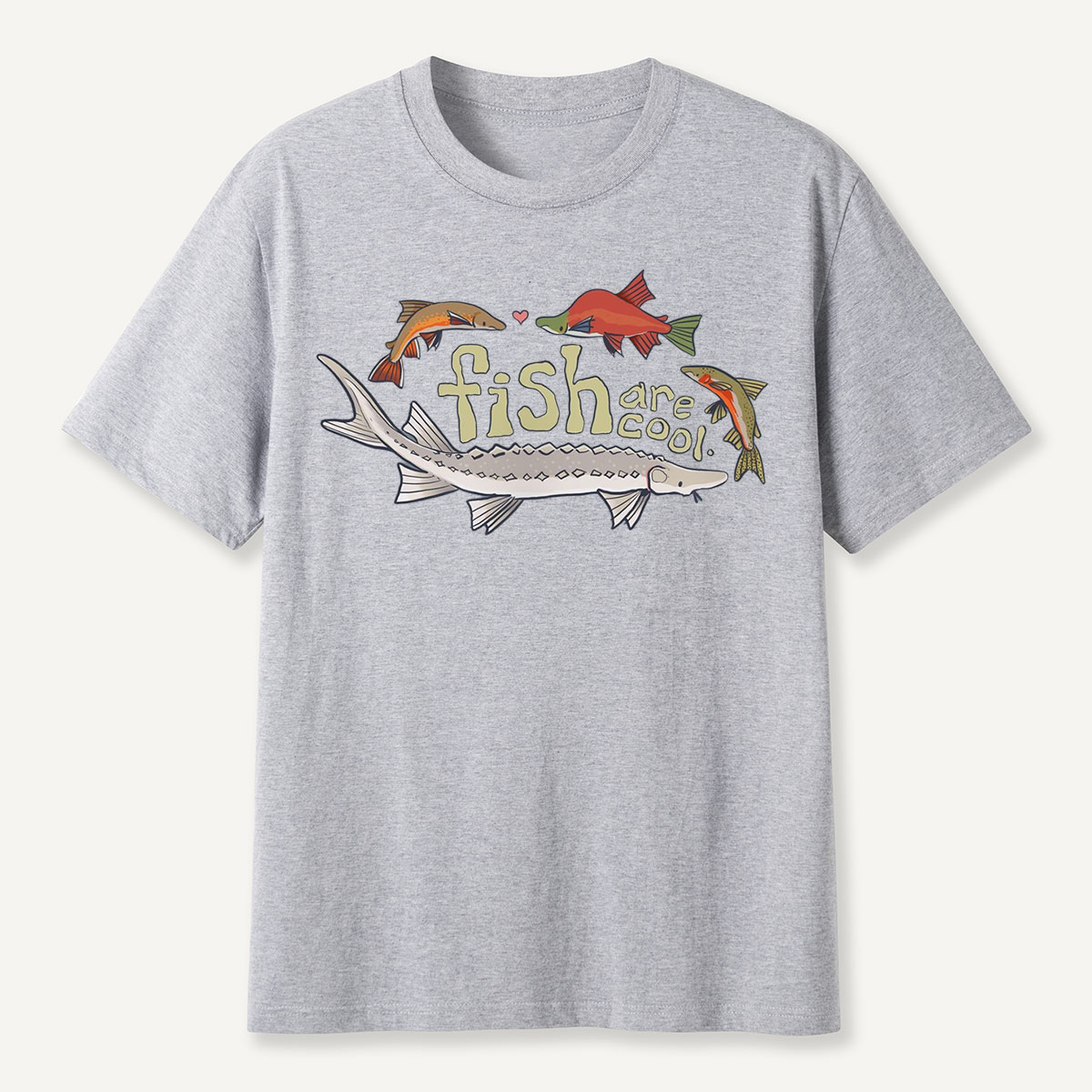 Fish Are Cool Freshwater Species T-Shirt