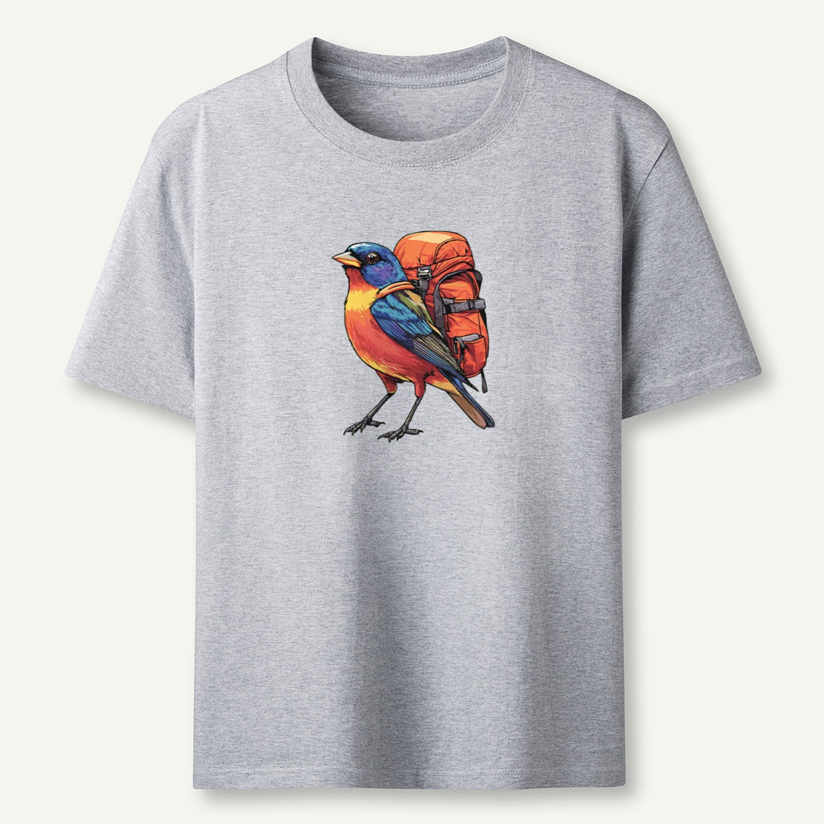 Painted Bunting Backpacker T-Shirt