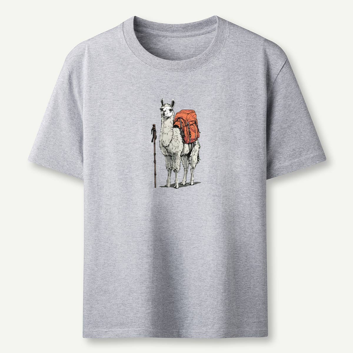 Llama Backpacker T-Shirt
