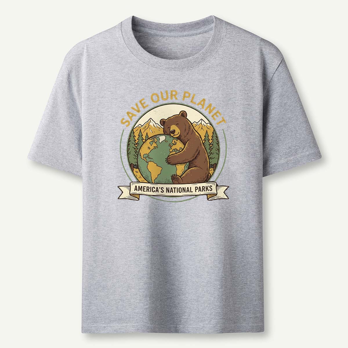 Save Our Plant Americas National Parks Earth T-Shirt