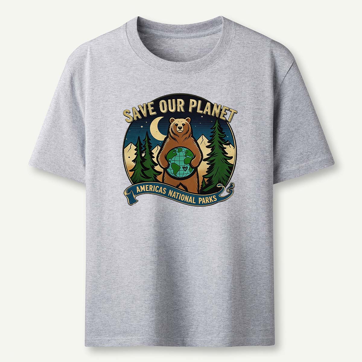 Save Our Plant Americas National Parks Bear Earth T-Shirt