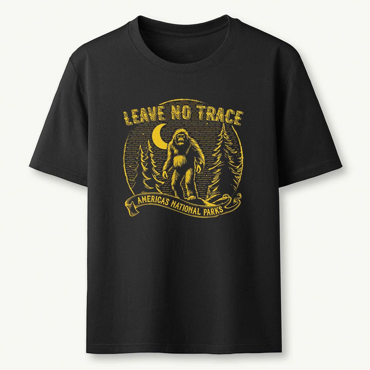 Leave No Trace Bigfoot Vintage T-Shirt