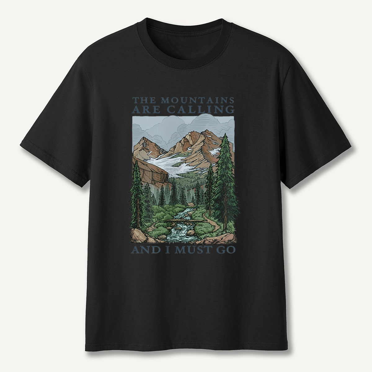 Mountain Adventure Landscape T-Shirt