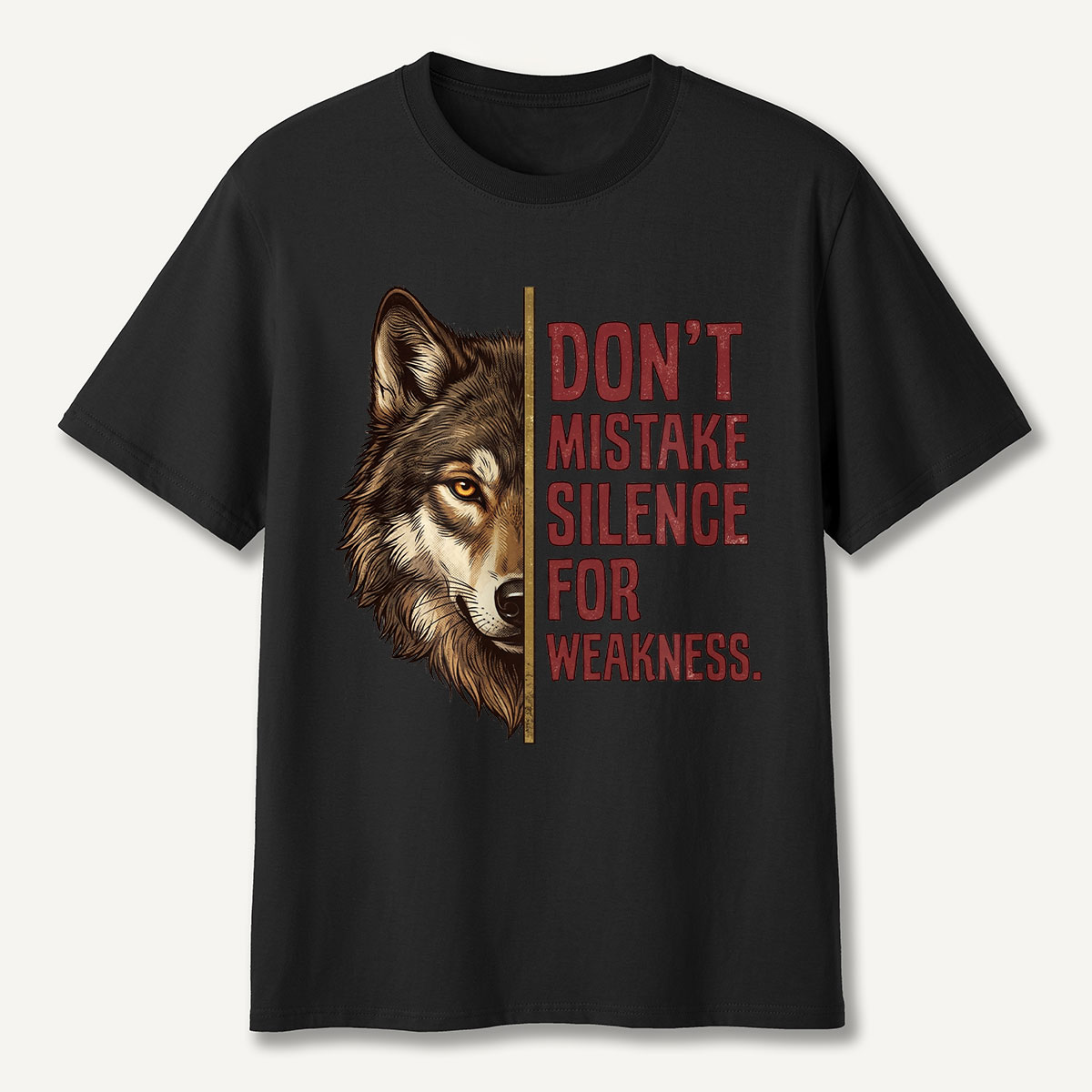 Predator Wolf Face T-Shirt
