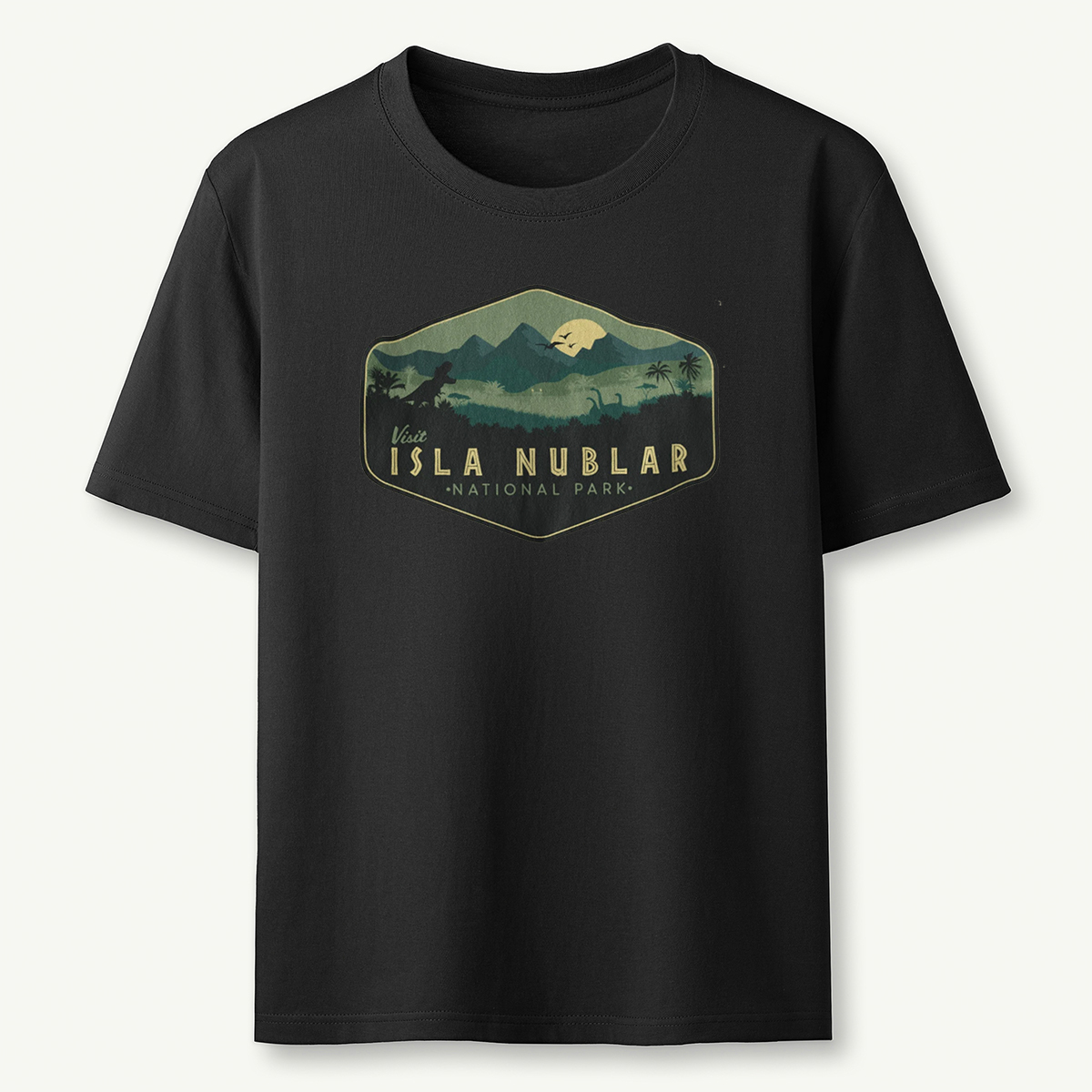 Jurassic Park Isla Nublar Visit Isla Nublar National Park T-Shirt