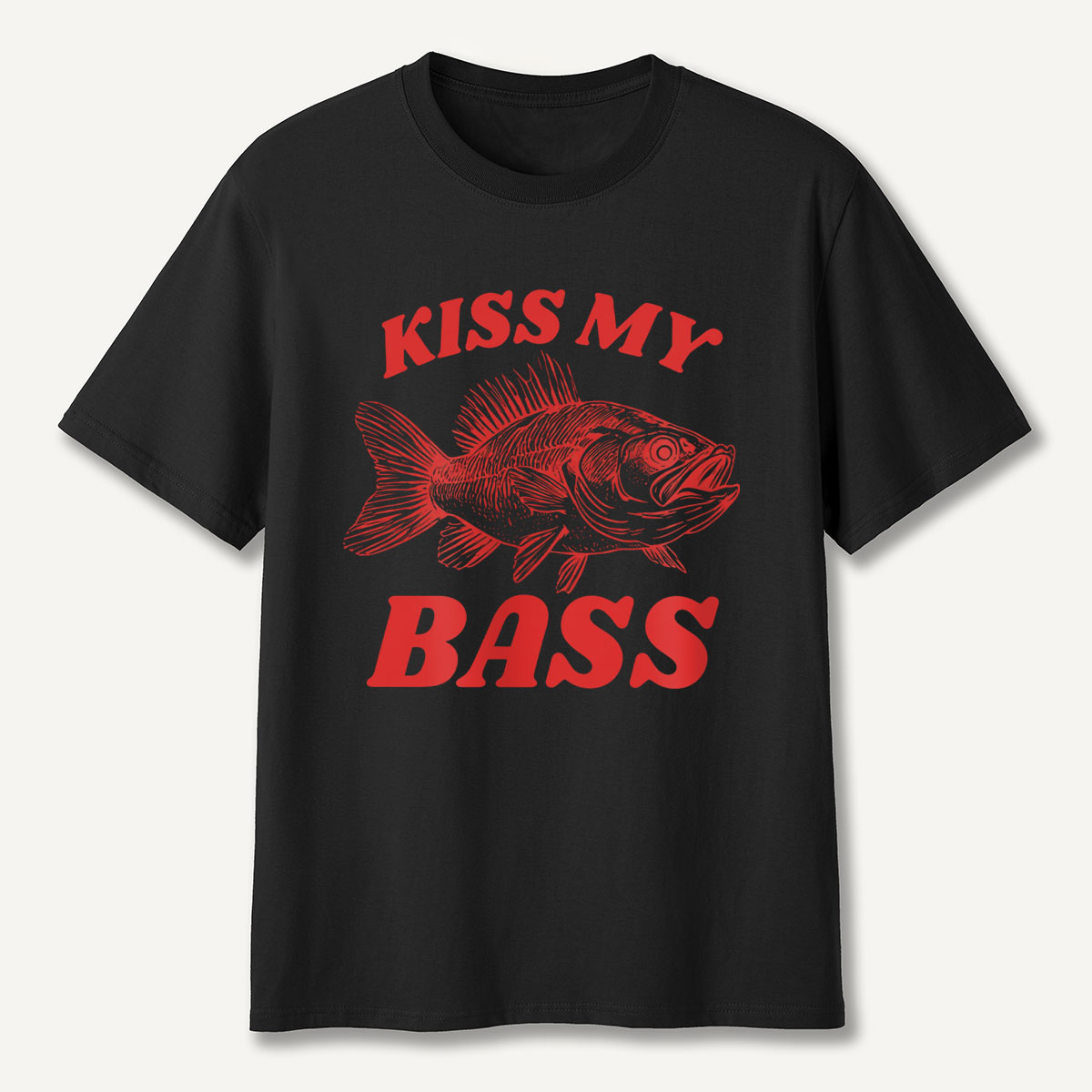 Kiss My Bass Fishing T-Shirt