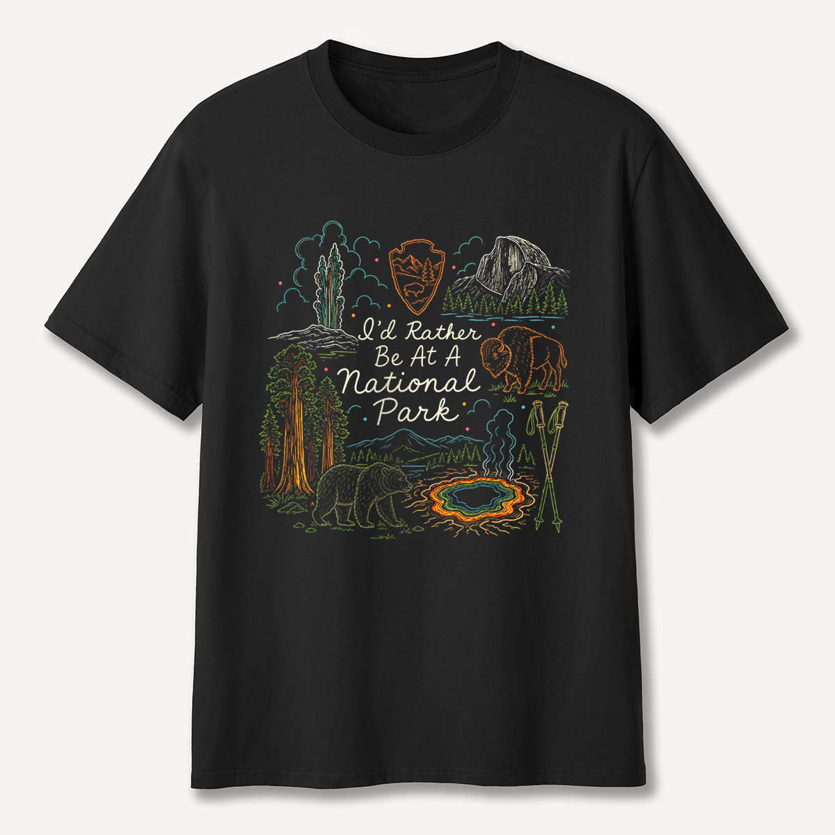 I’d Rather Be at a National Park T-Shirt